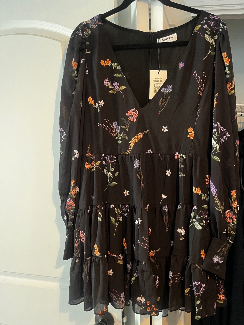 Showpo floral mini dress